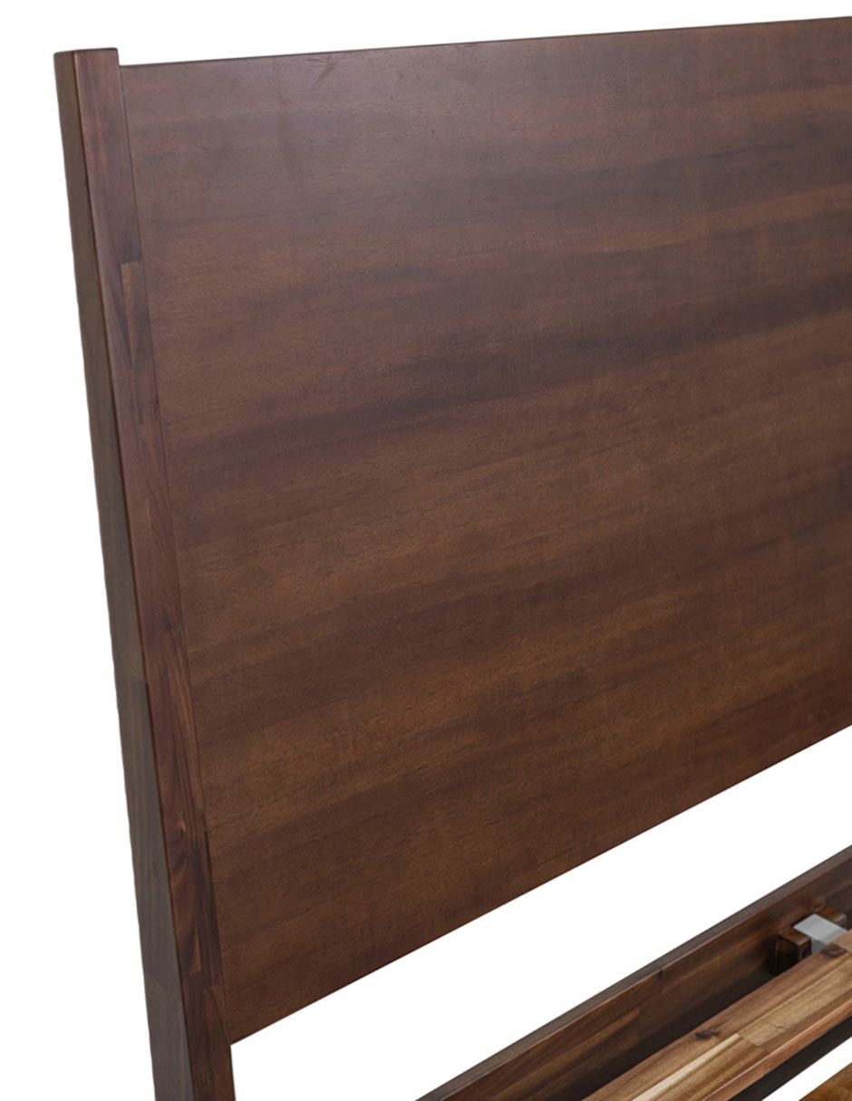 Cama de madera matrimonial 7