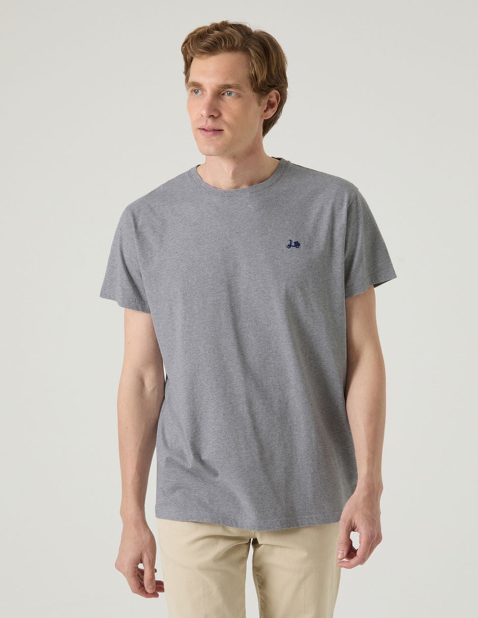 Playera cuello redondo para hombre 2