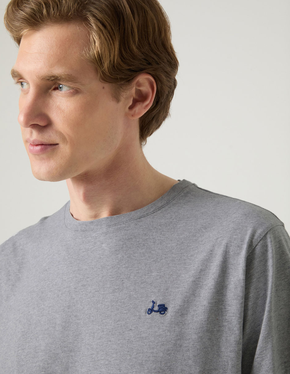 Playera cuello redondo para hombre 4