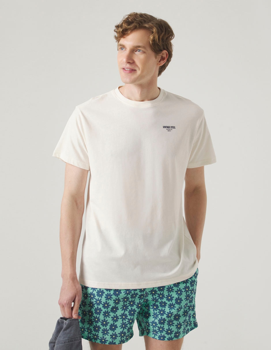 Playera cuello redondo para hombre 2