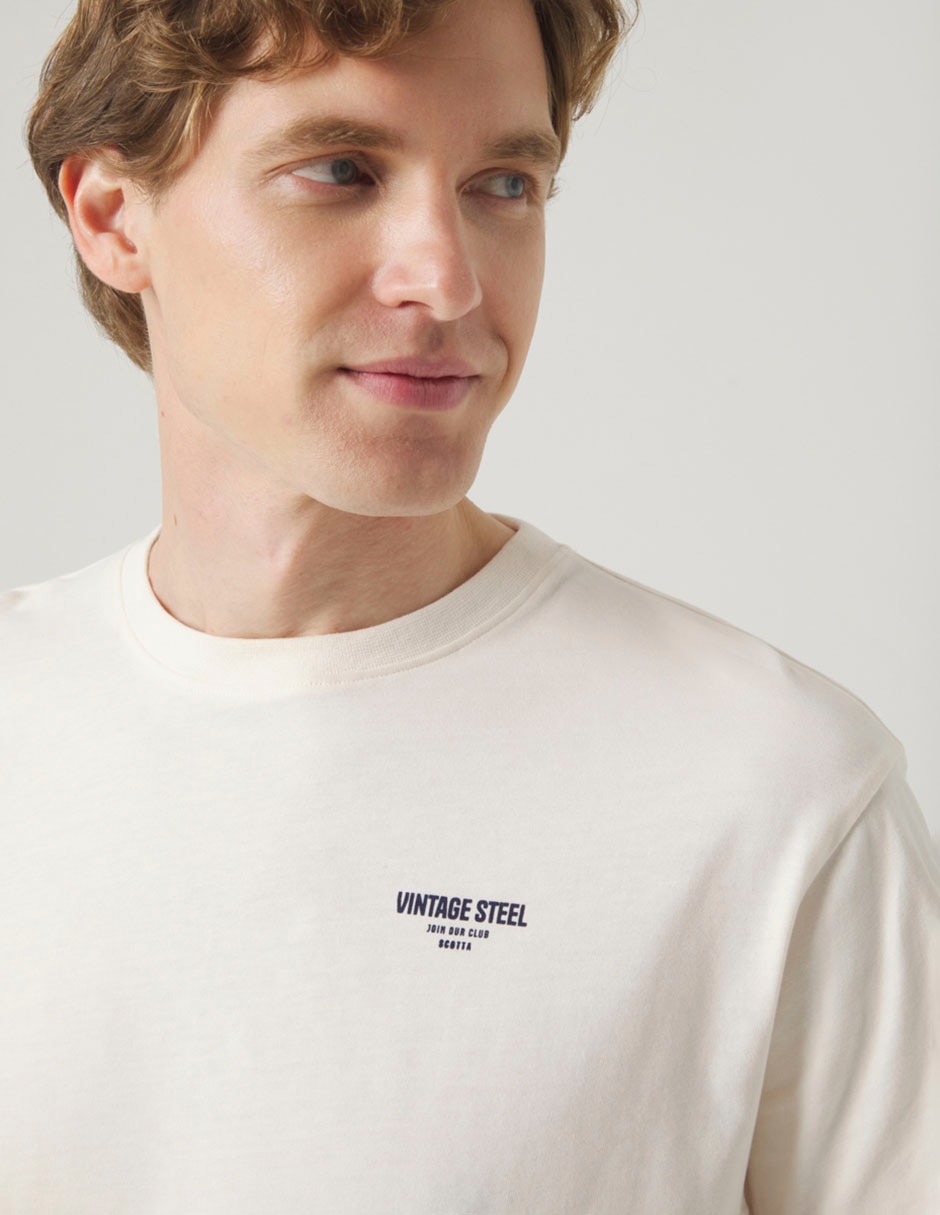 Playera cuello redondo para hombre 4