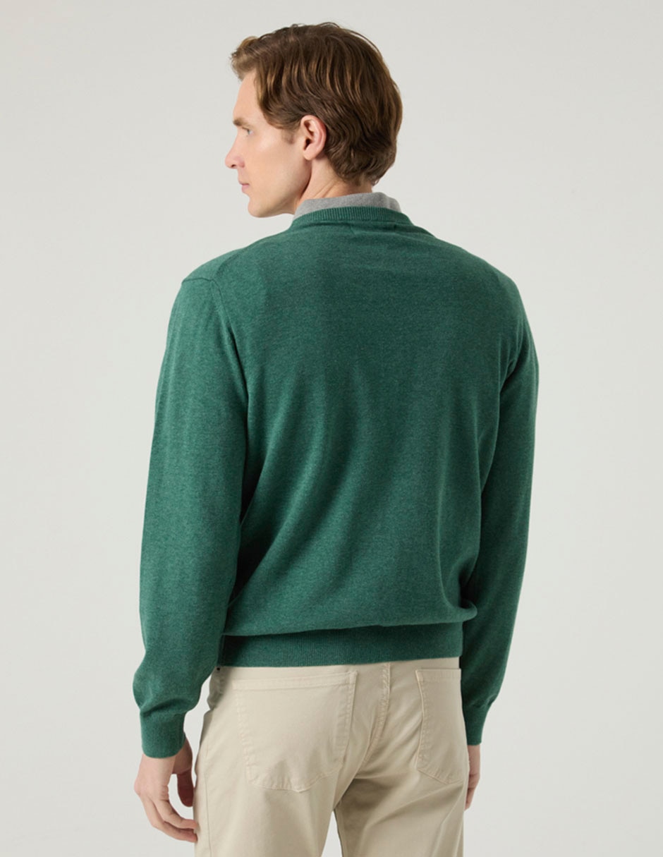 Suéter cuello redondo para hombre 2