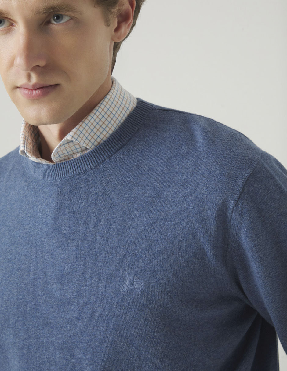 Suéter cuello redondo para hombre 3