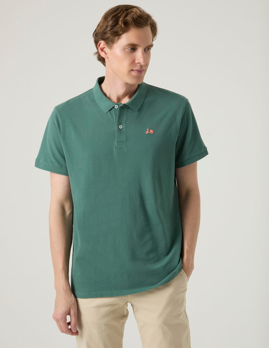 Playera tipo polo para hombre