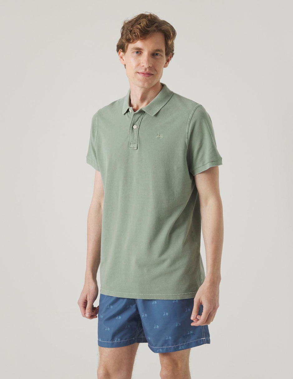 Playera tipo polo Scotta para hombre