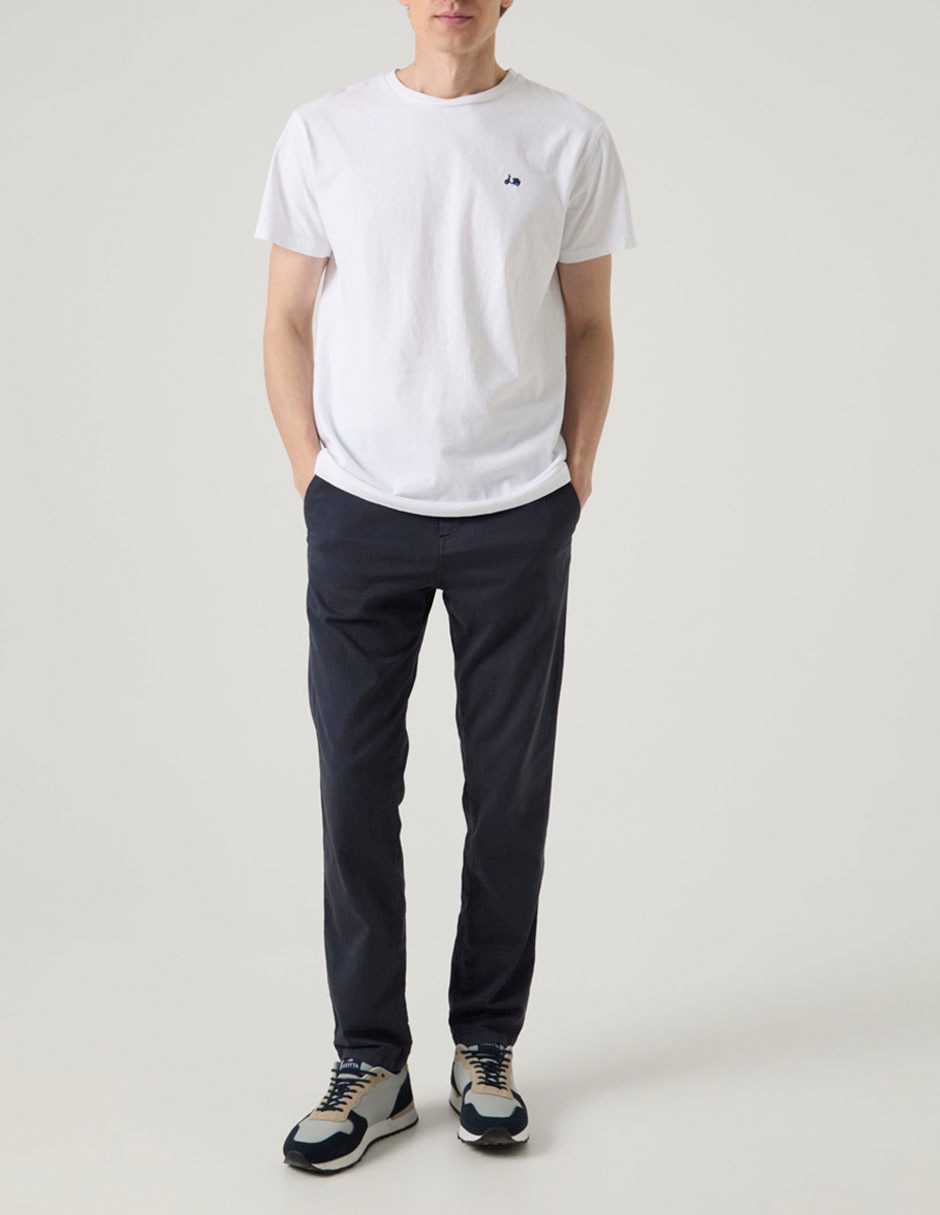 Pantalón chino recto para hombre Pantalón chino recto para hombre