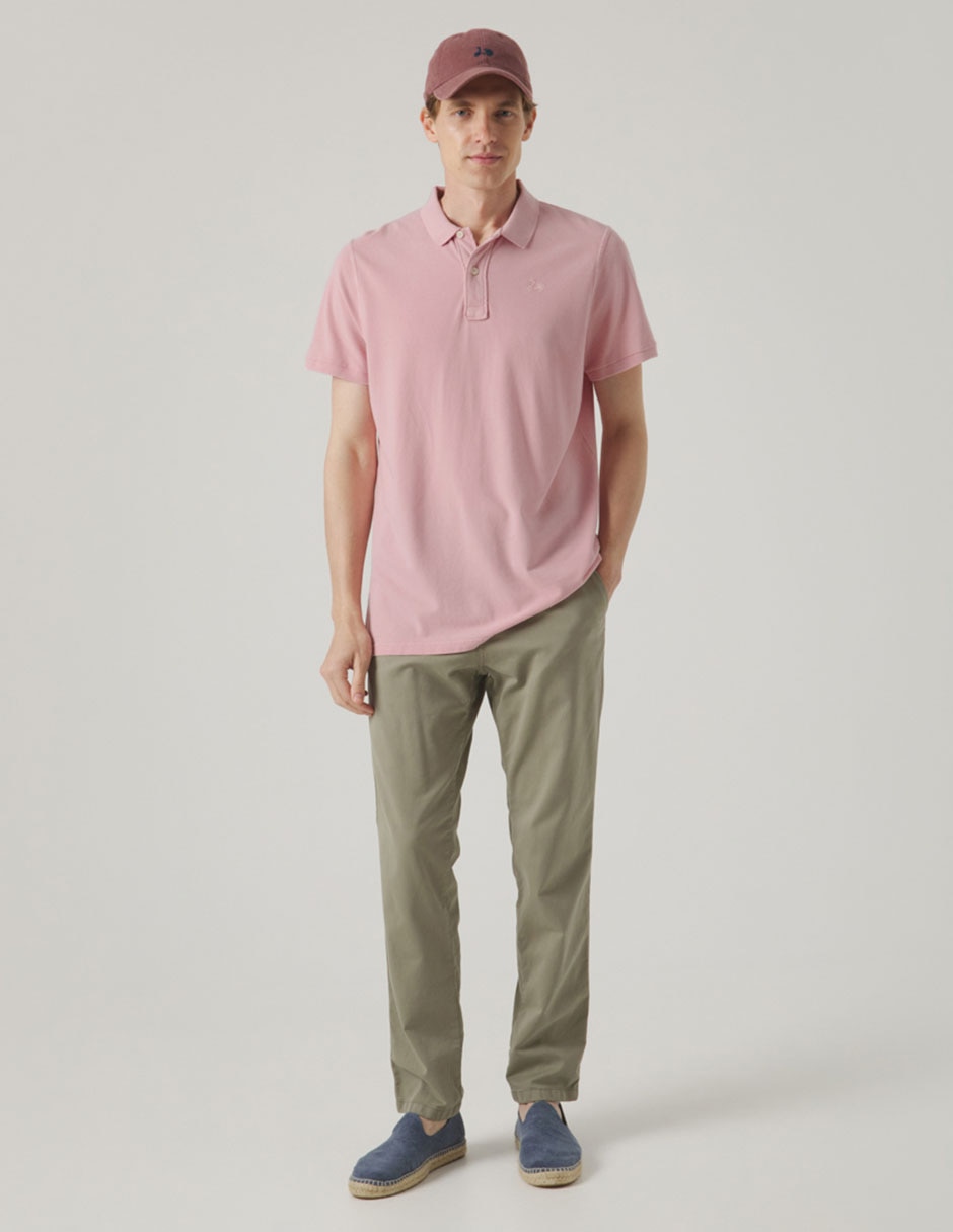 Playera tipo polo para hombre
