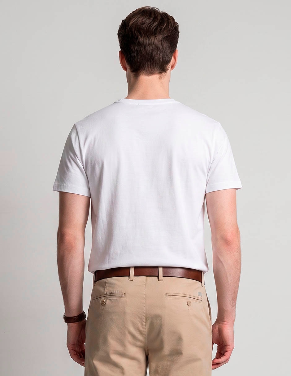Playera cuello redondo para hombre 2