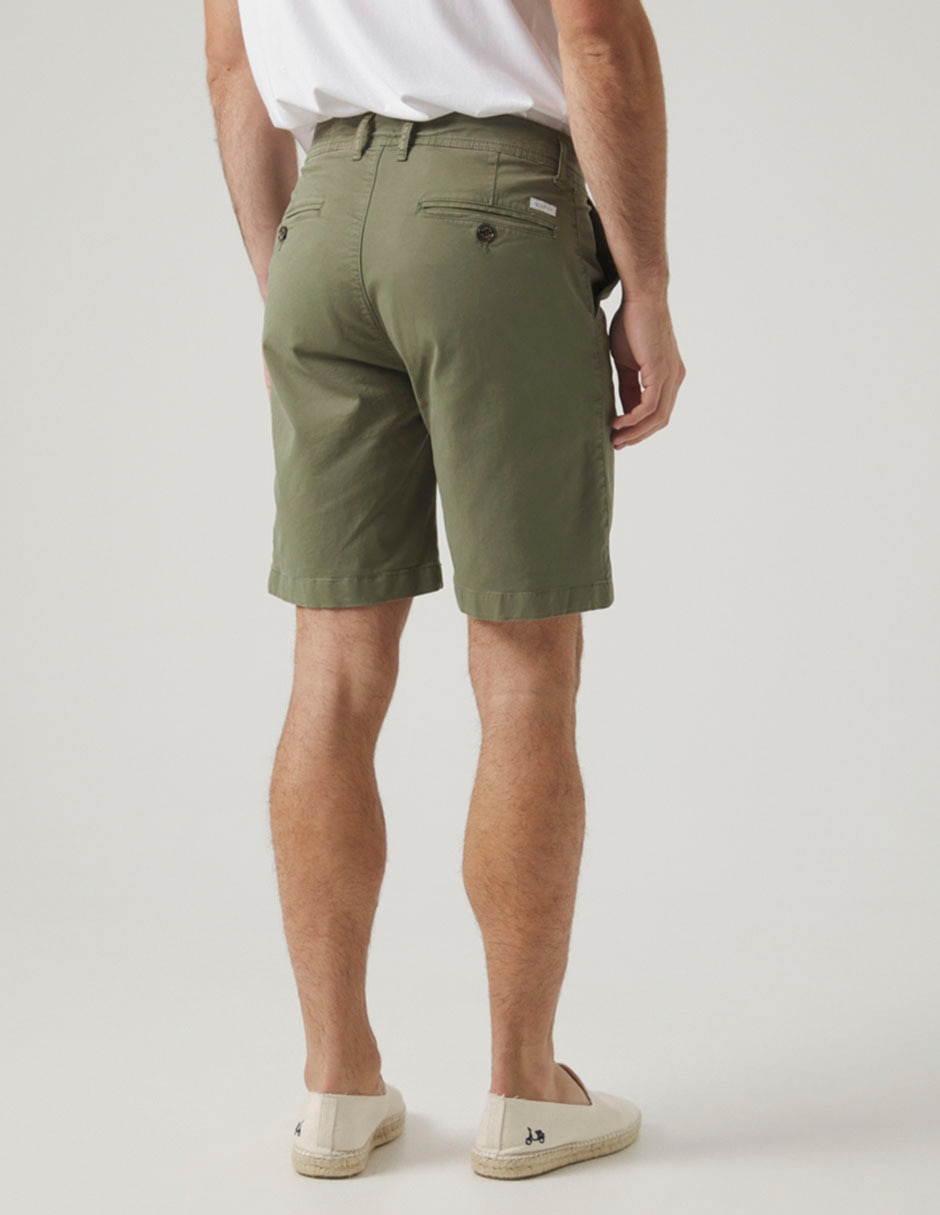 Bermuda de algodón para hombre