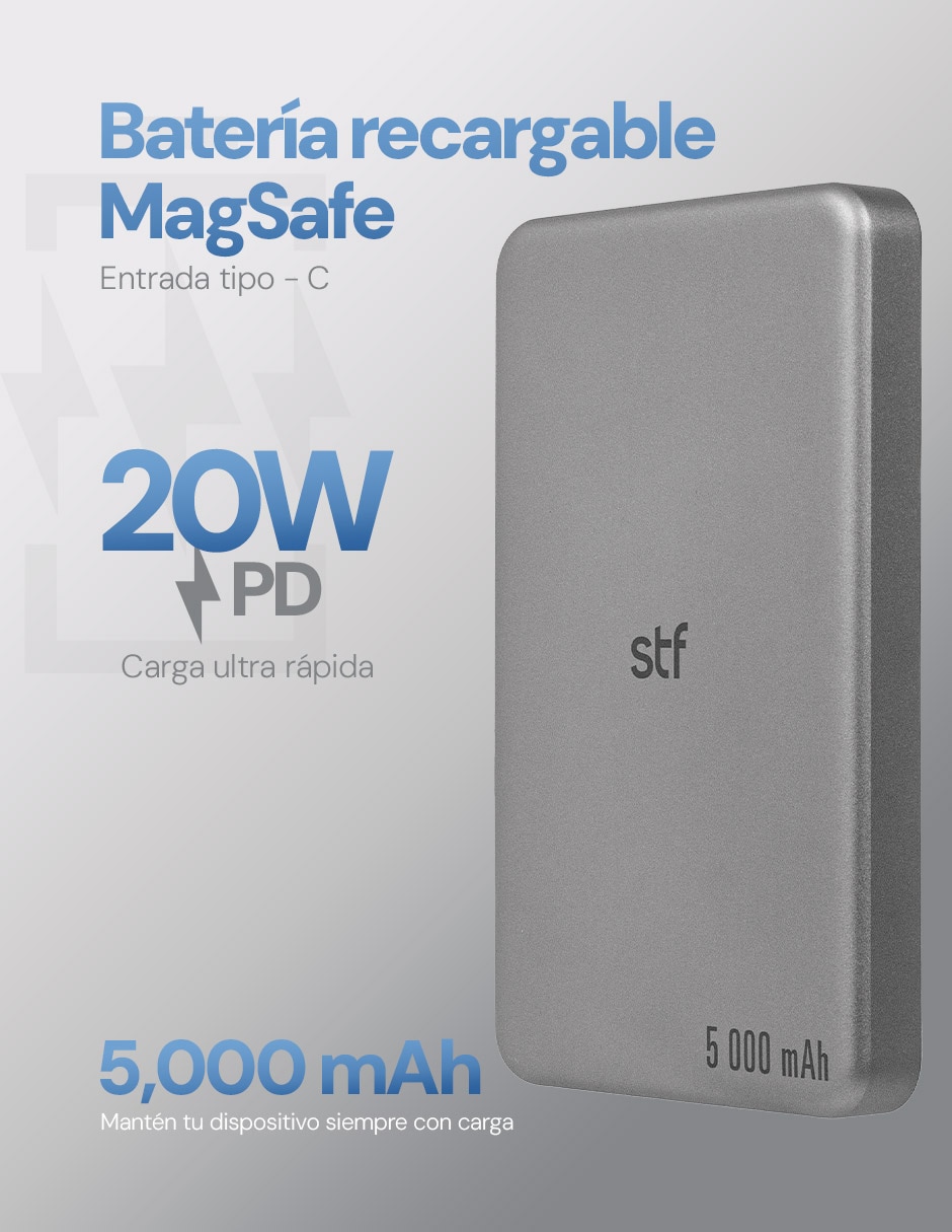 Batería recargable 5000 mAh ST-A36717 12