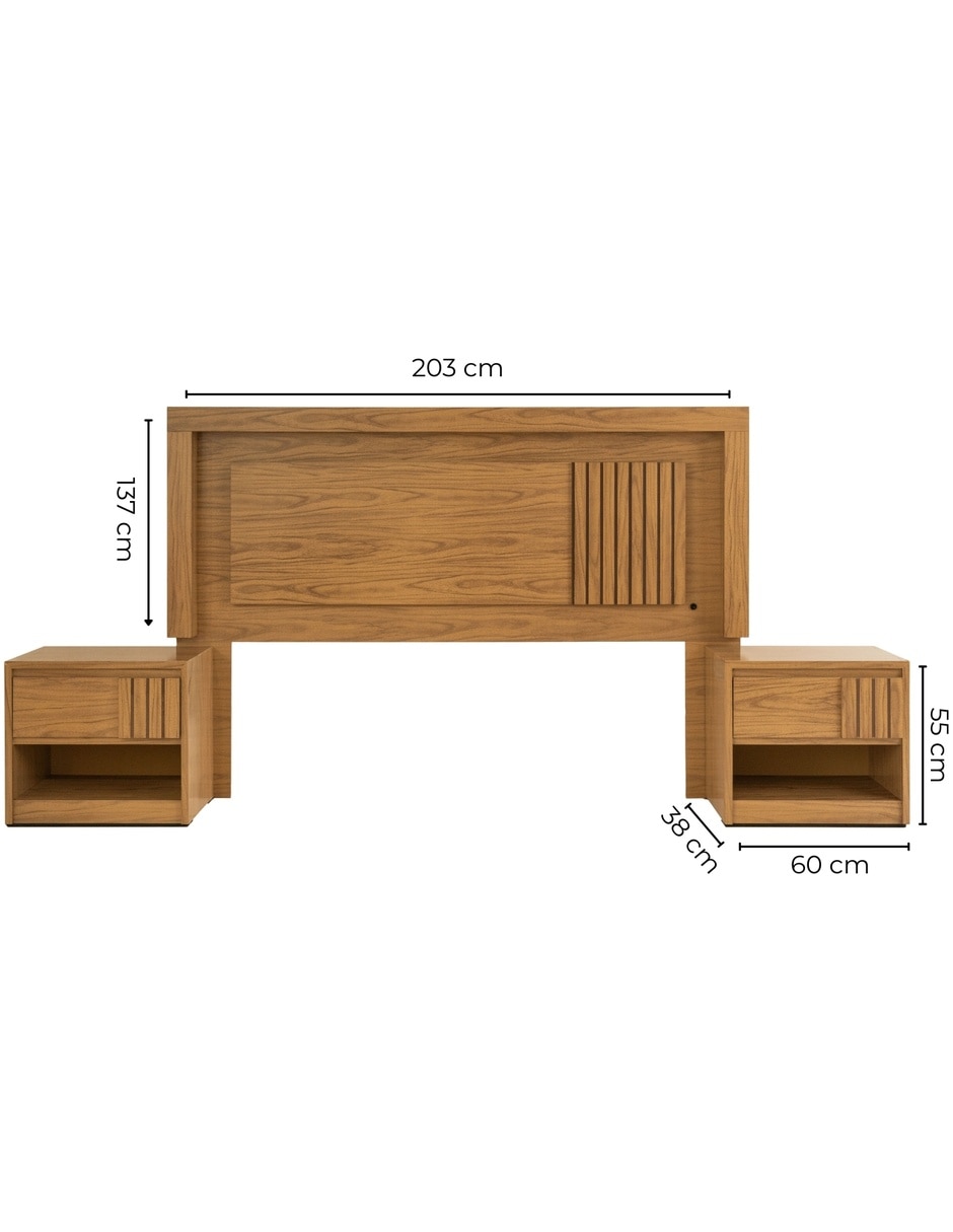 Set recamara de MDF 14