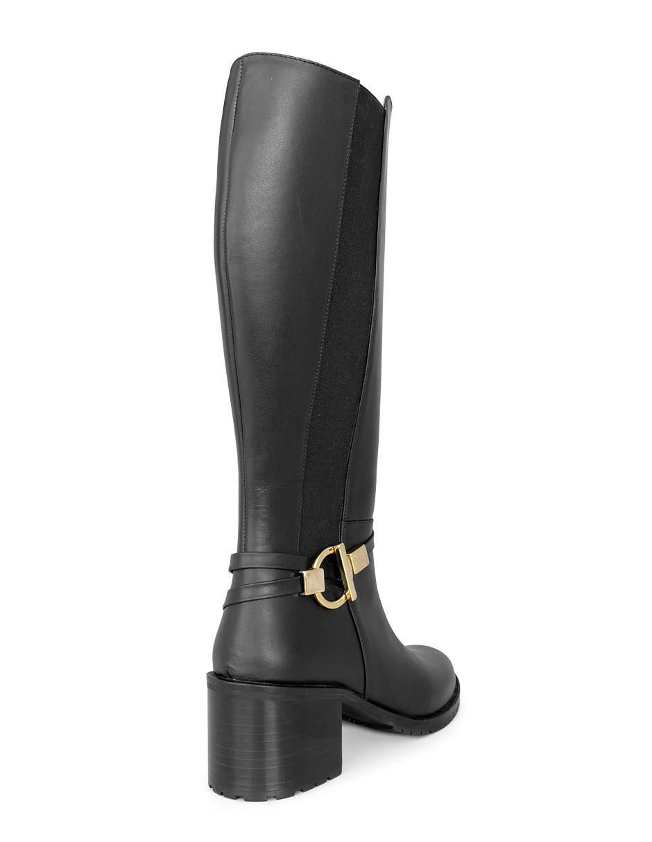 Bota abajo de la rodilla Savvy Escencia Otoñal de piel para mujer