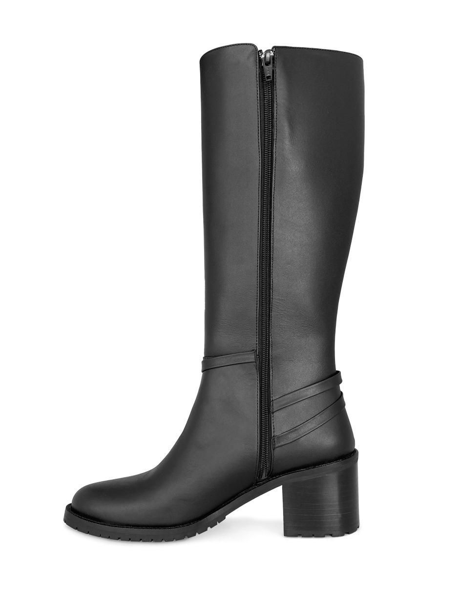Bota abajo de la rodilla Savvy Escencia Otoñal de piel para mujer