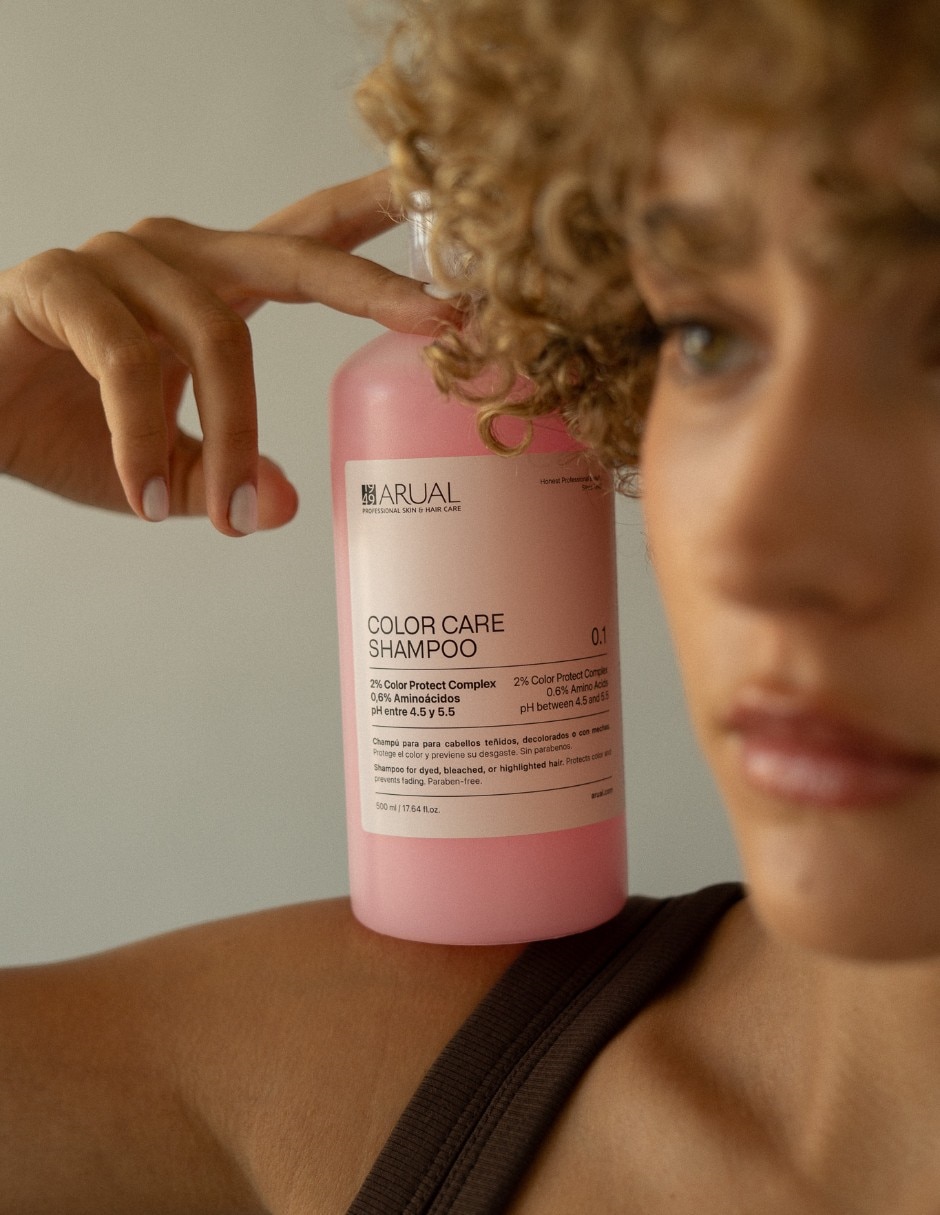 Shampoo para cabello Teñido Arual