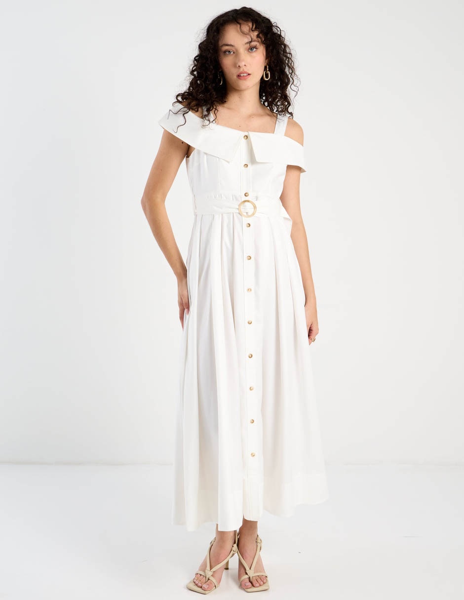 Vestido largo casual para mujer 7