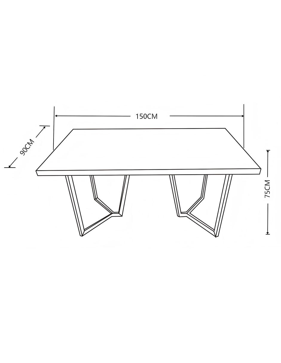MESA SPENCER MDF, CAFÉ 11