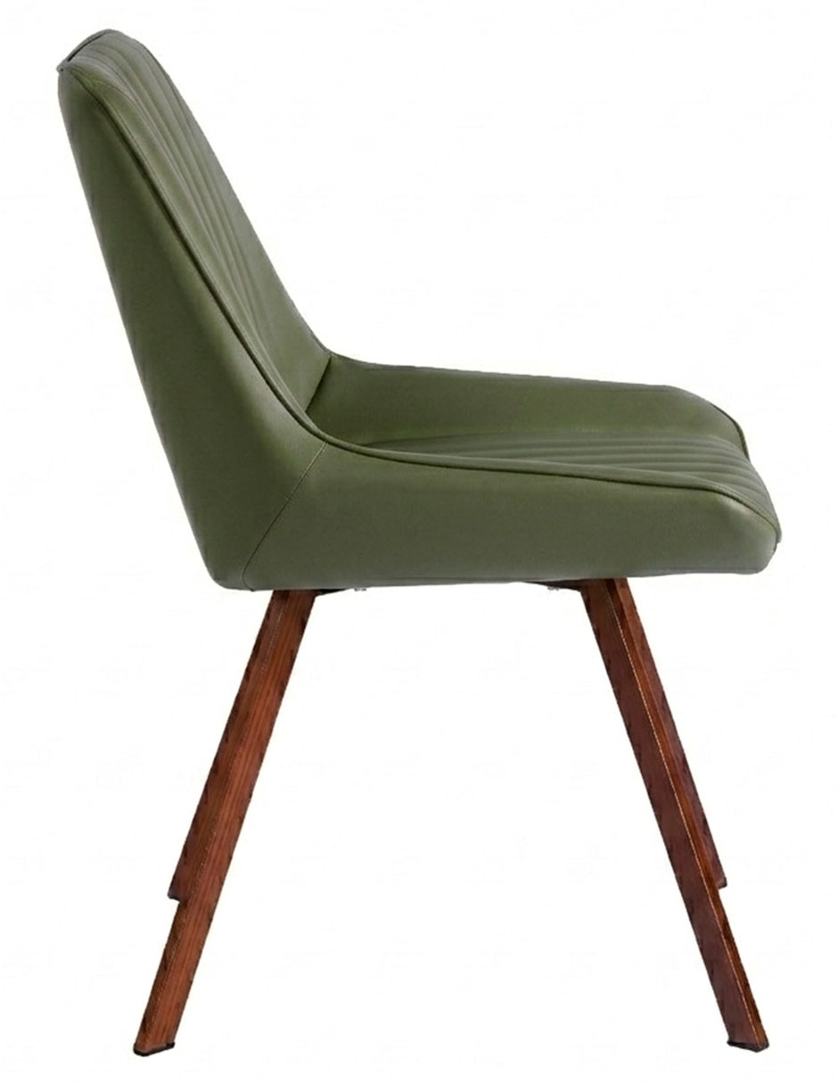 SILLA SPENCER *RE* VINIPIEL, VERDE 3