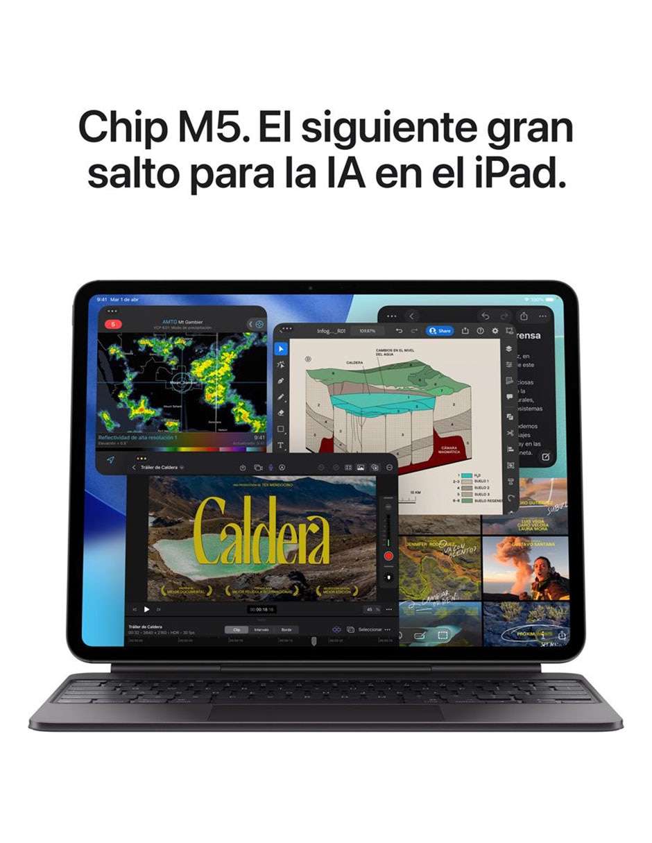 iPad Pro M5 11 pulgadas 256 GB 12 GB RAM Negro Espacial
