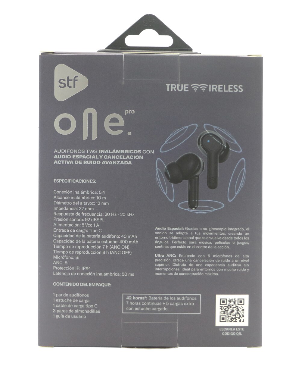 AUDÍFONOS STF ST-E05590 Inalámbrica con (si aplica) Sí No aplica