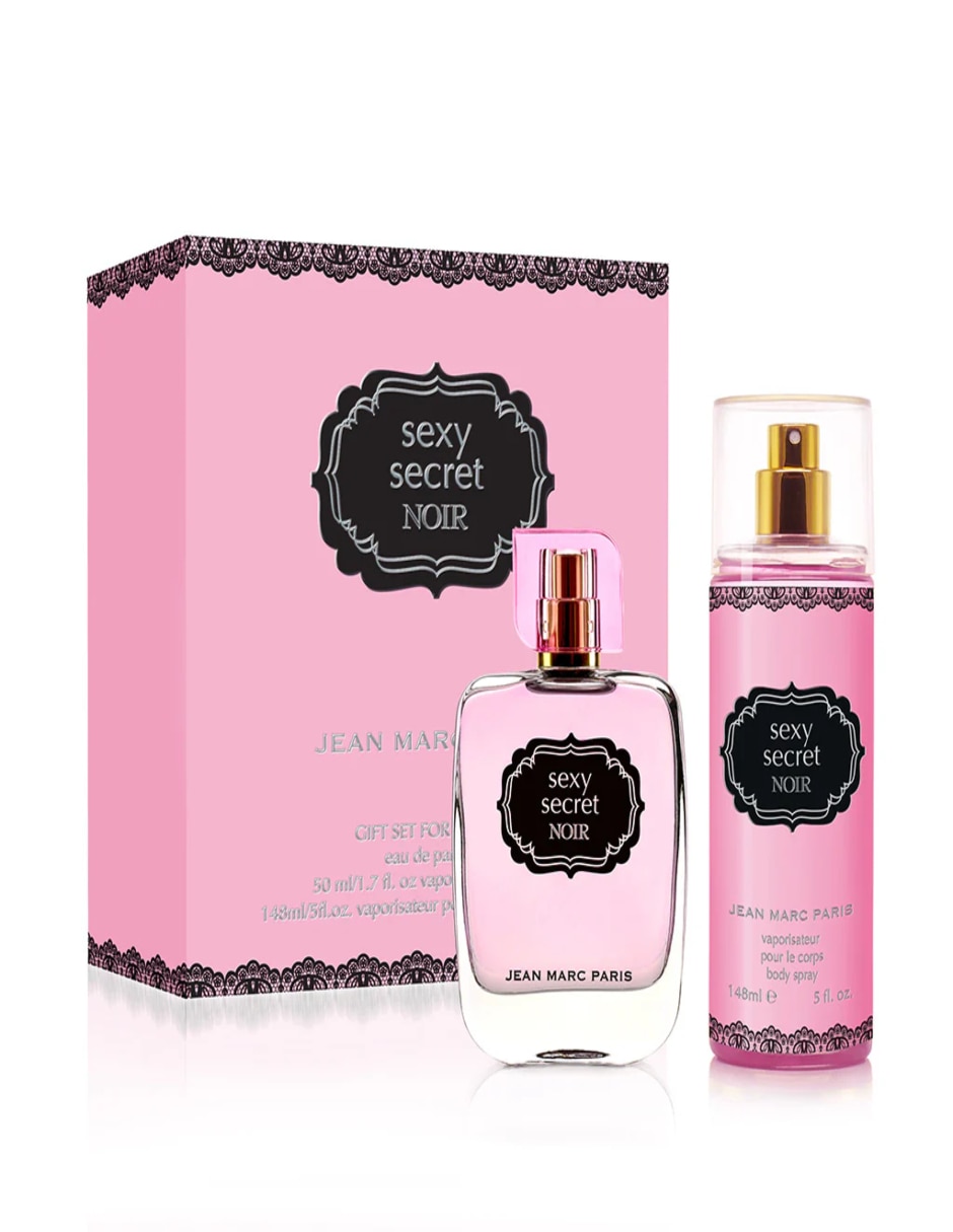Kit Eau de parfum Jean Marc Paris Sexy Secret Noir para mujer