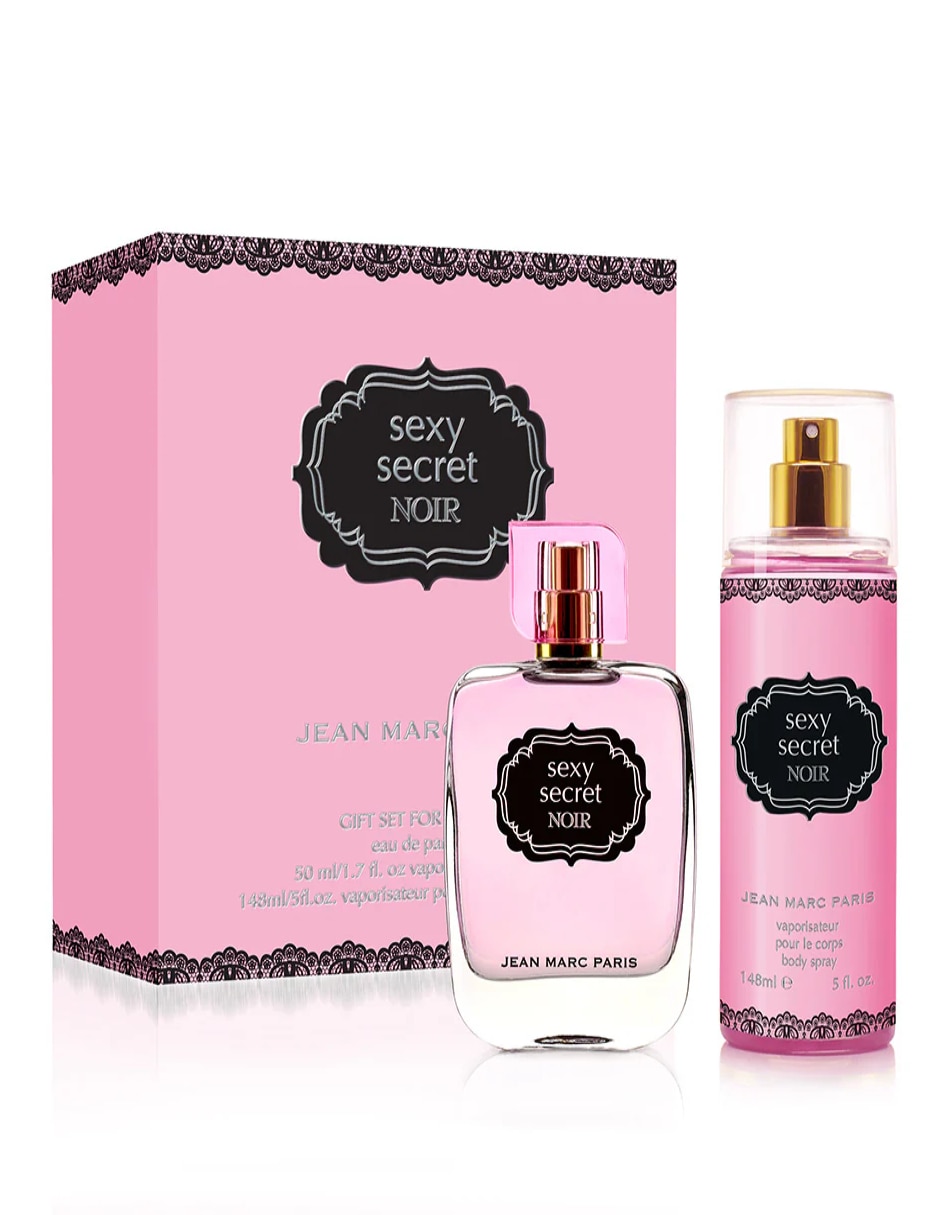 Kit Eau de parfum Jean Marc Paris Sexy Secret Noir para mujer