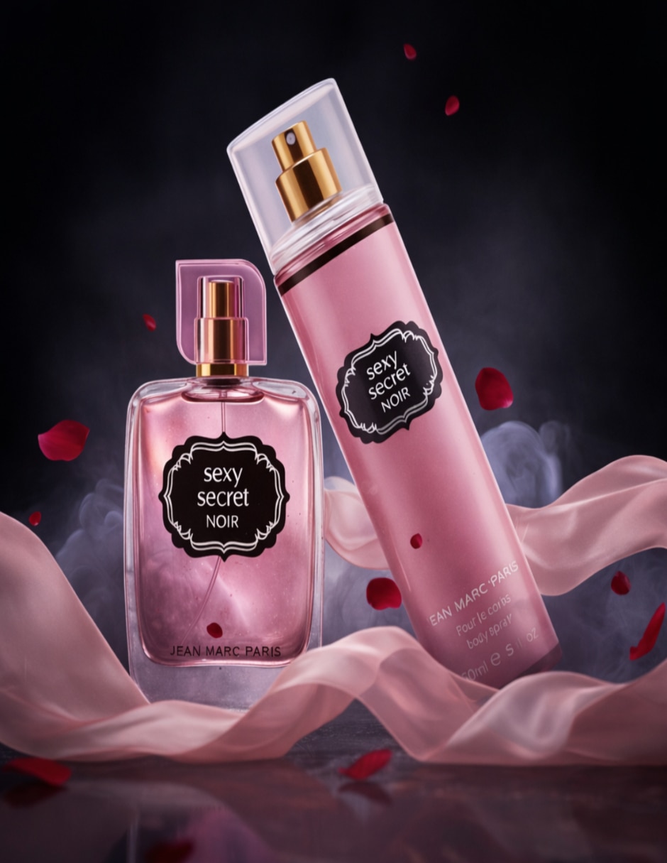 Kit Eau de parfum Jean Marc Paris Sexy Secret Noir para mujer