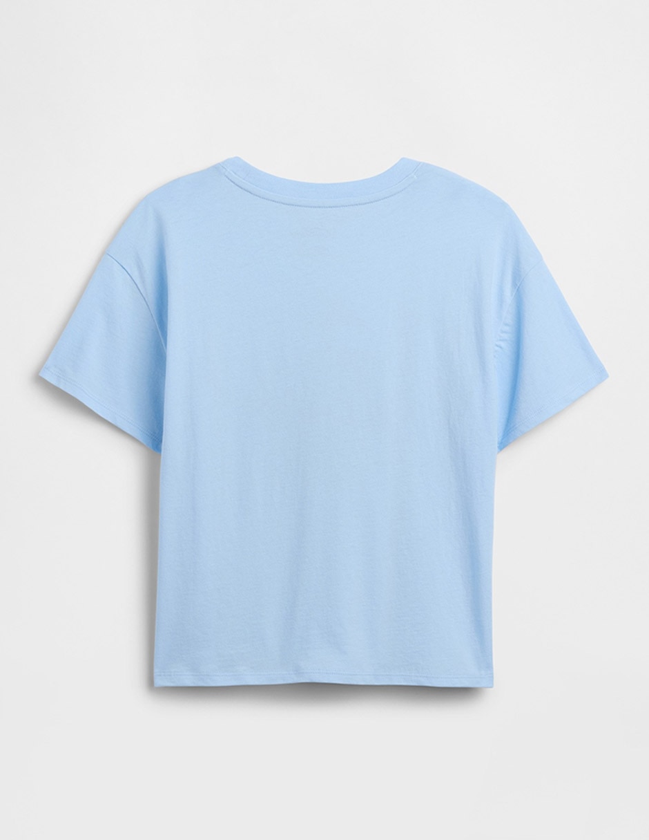 Playera Stitch manga corta para niña 2