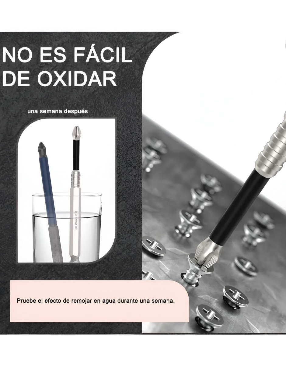 Juego brocas para concreto con 9 piezas 2