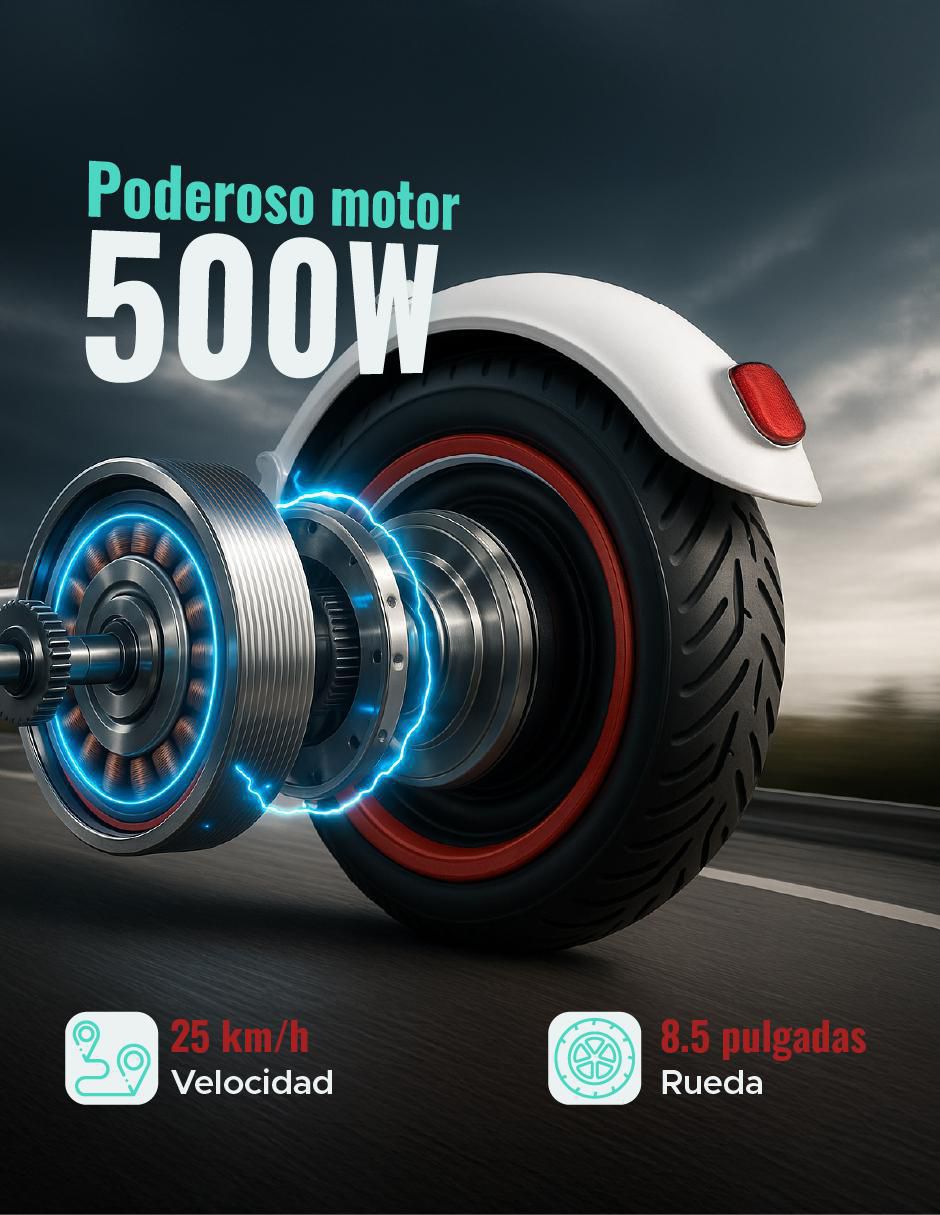 Scooter eléctrico X-rush 2025
