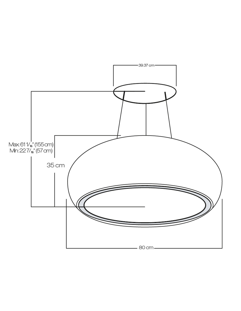 Campana de isla Elica PRF0098392 de acero inoxidable