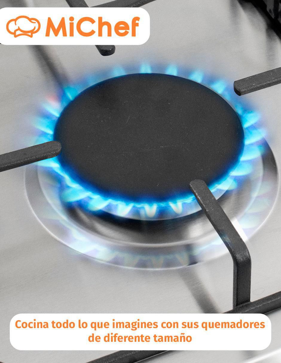 Parrilla a gas lp empotrable Michef