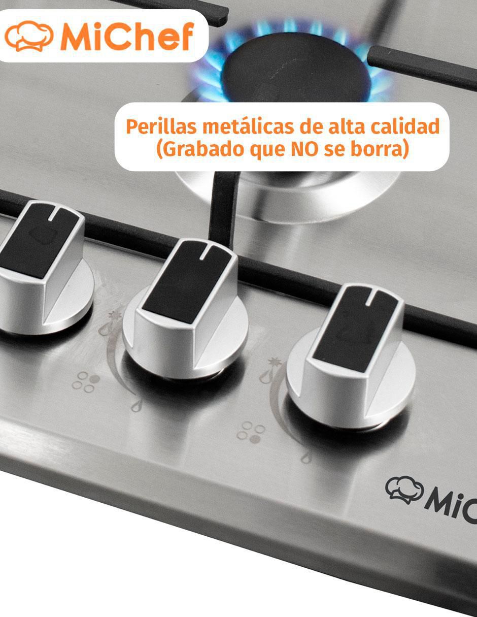 Parrilla a gas lp empotrable Michef