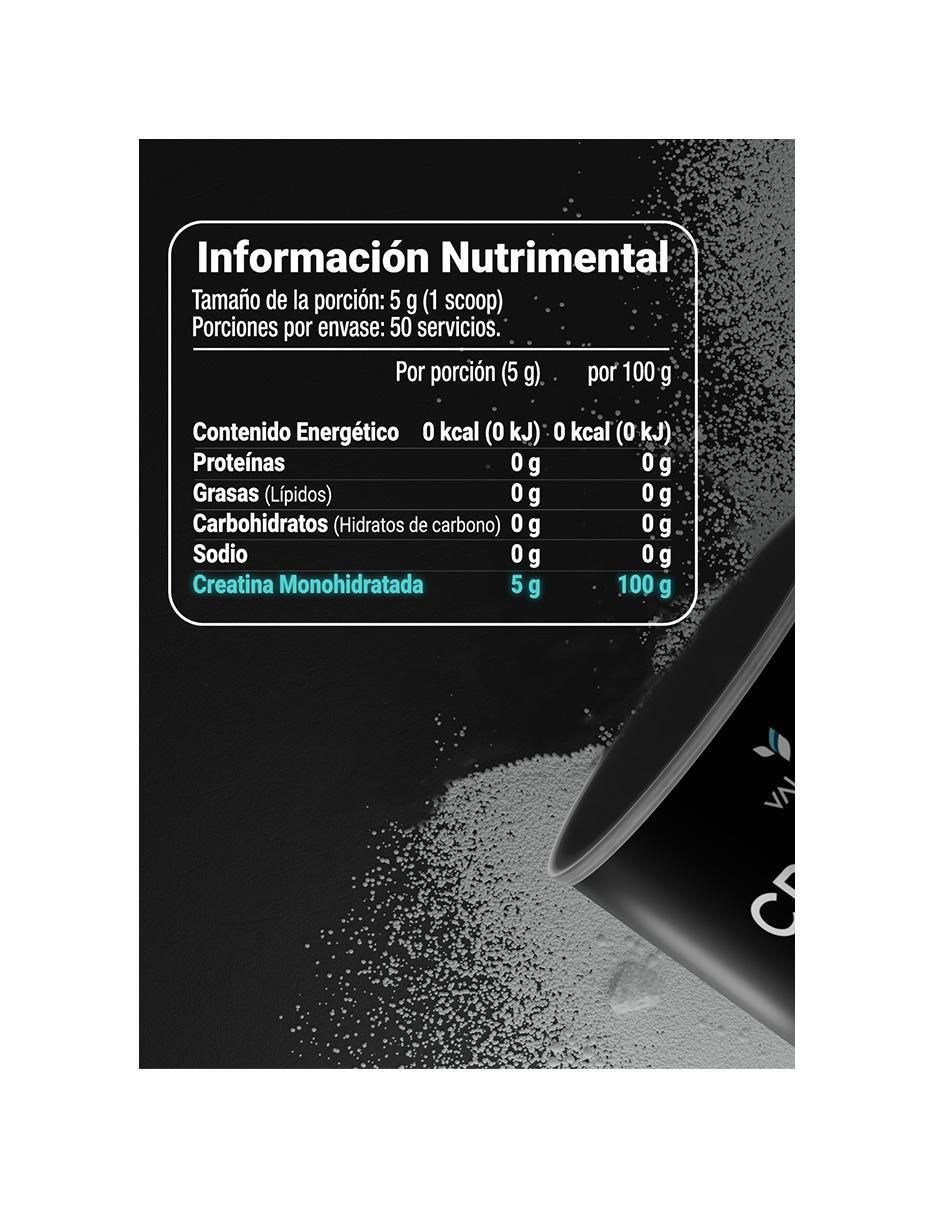 Creatina Monohidratada Micronizada de 250 G 3