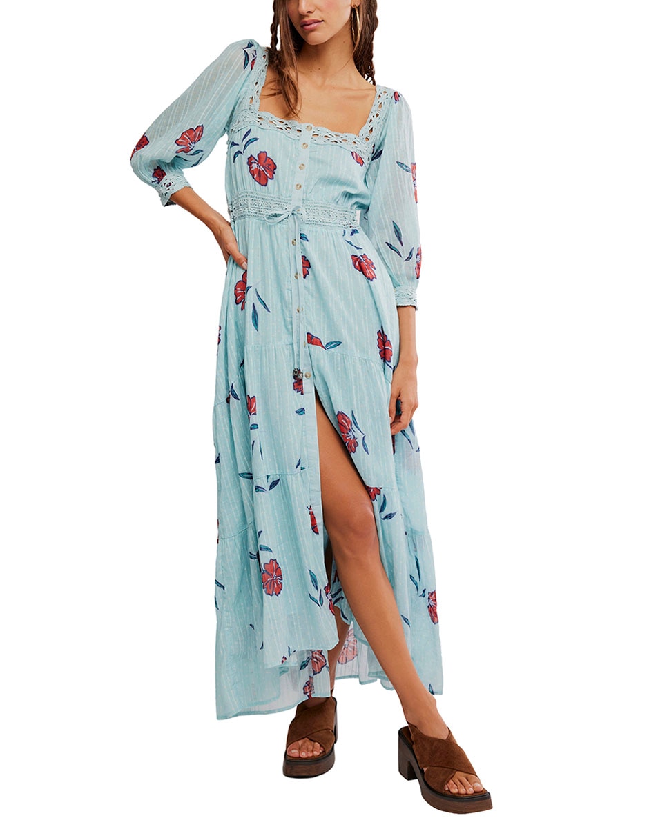 Vestido largo casual para mujer Vestido largo casual para mujer