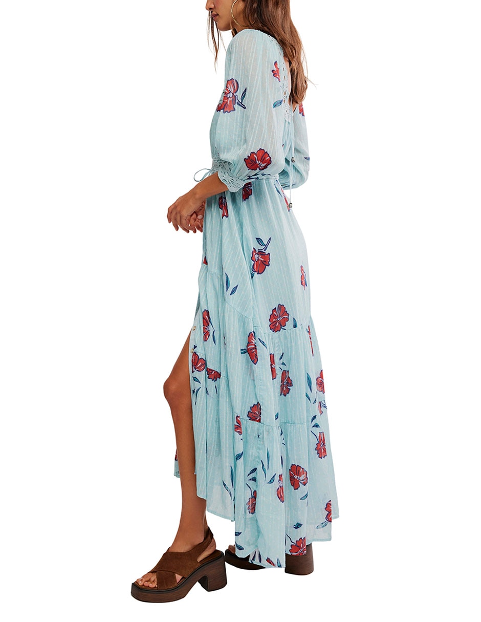 Vestido largo casual para mujer