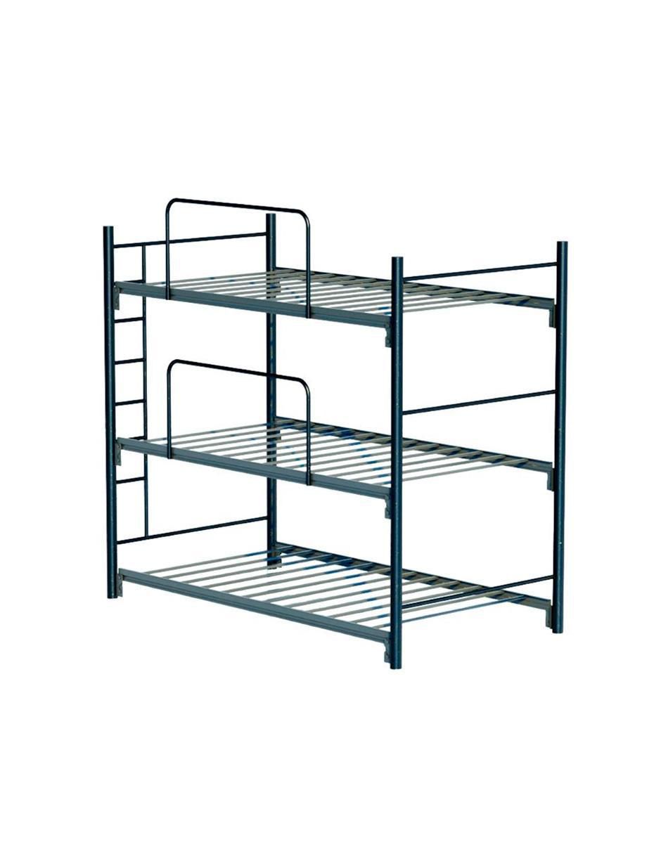 Litera triple Colonia de metal individual 1