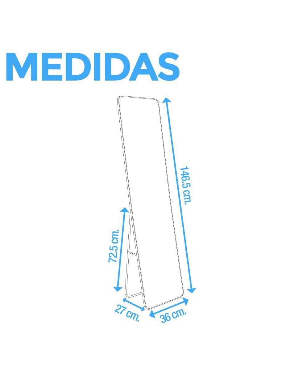 Espejo rectangular Aura 7