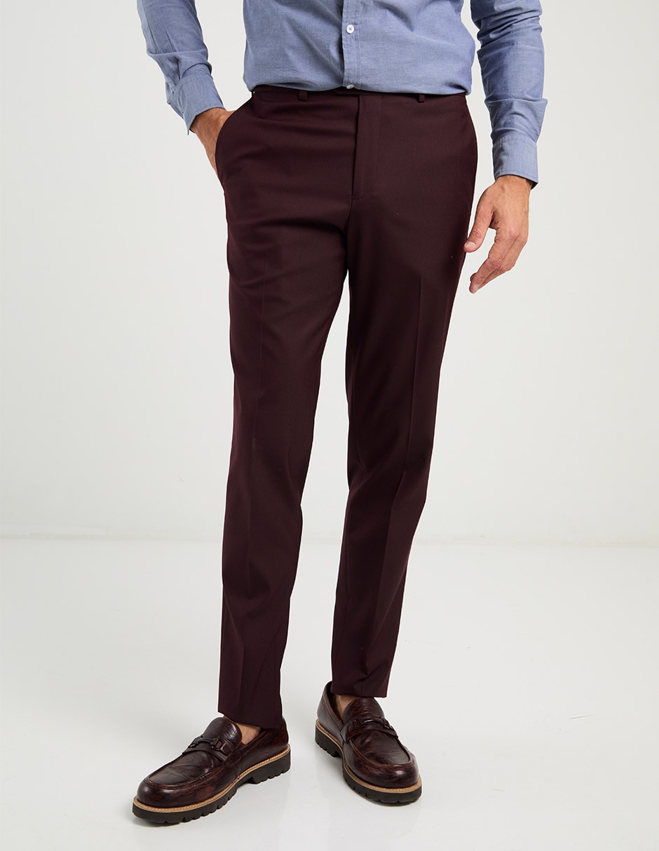Pantalón de vestir slim para hombre 7