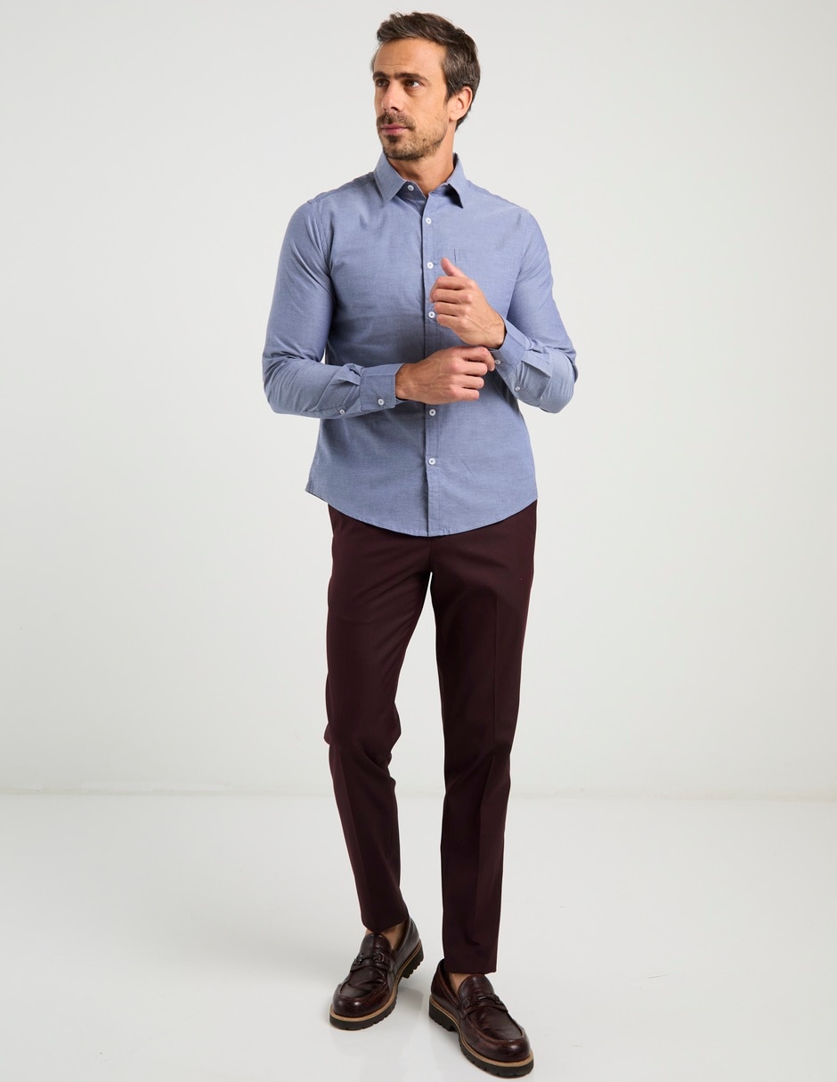 Pantalón de vestir slim para hombre 8