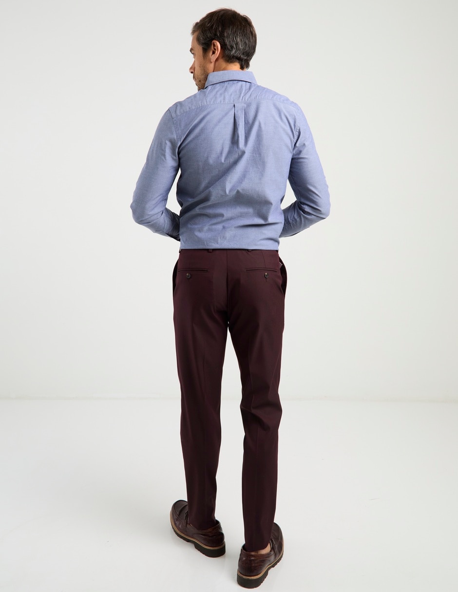 Pantalón de vestir slim para hombre 11