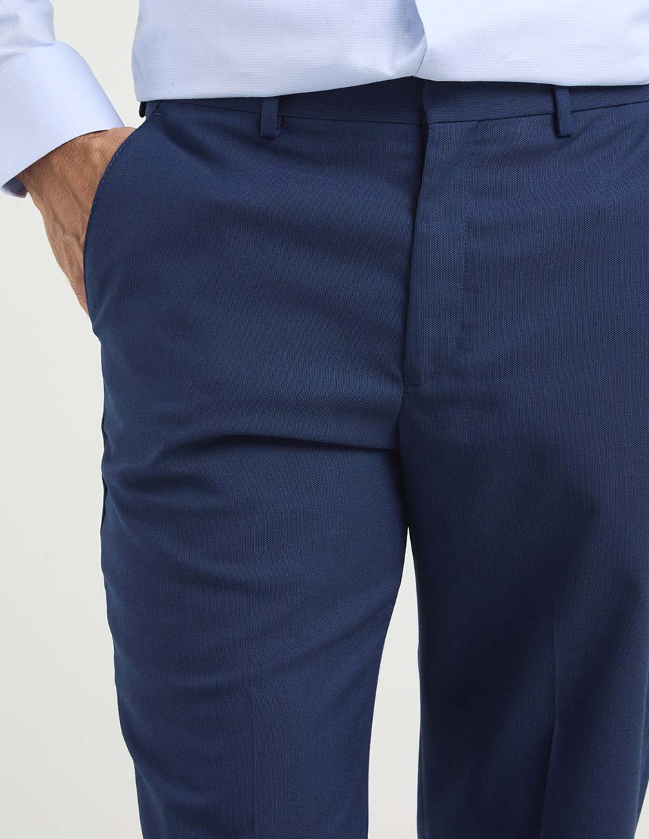 Pantalón de vestir regular para hombre 4