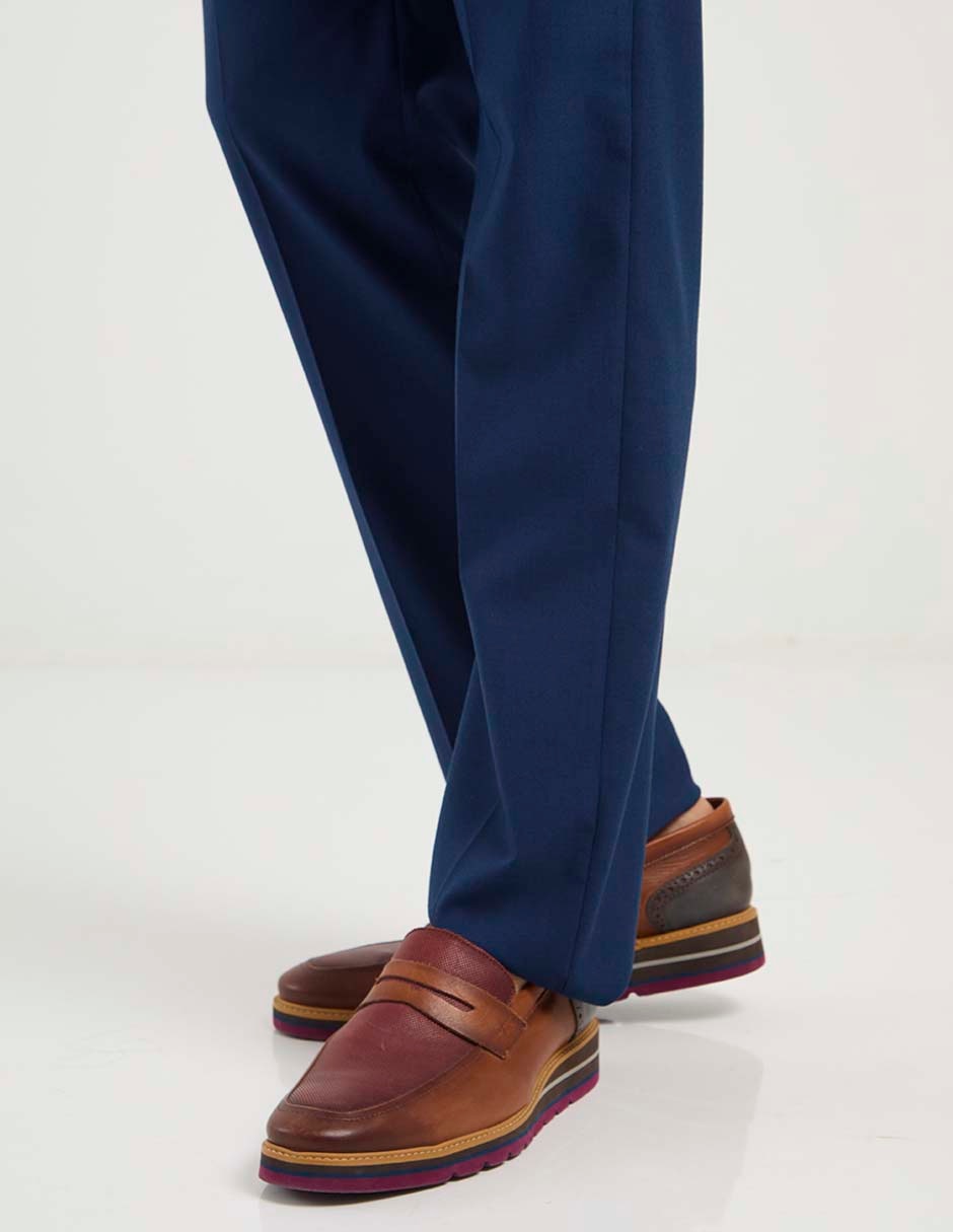 Pantalón de vestir regular para hombre 5