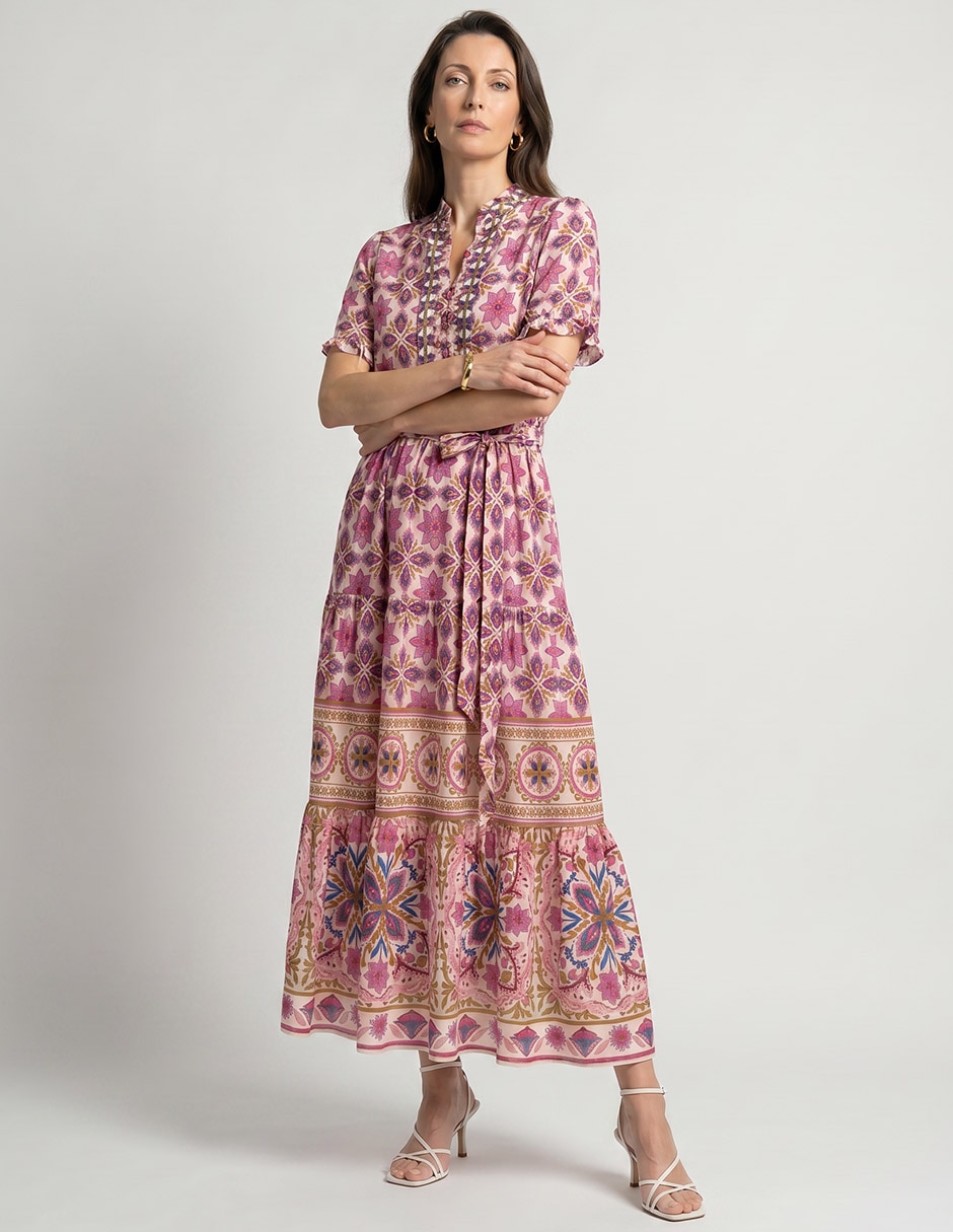 Vestido maxi casual para mujer