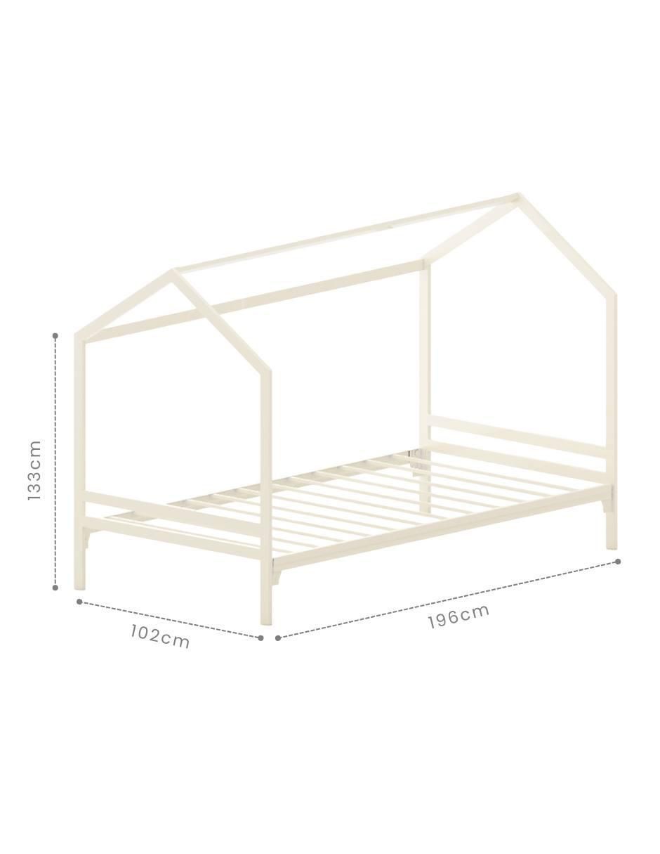Cama Luca de metal individual 4