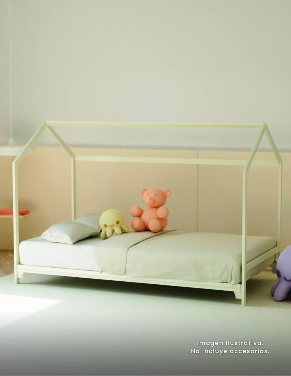 Cama Luca de metal individual 2