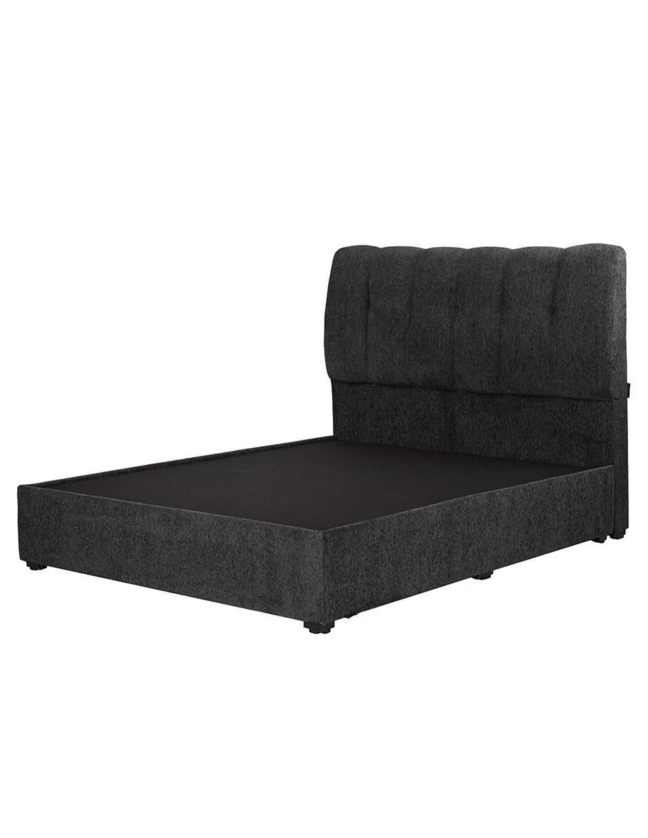 Cama nube base de madera y tela 2