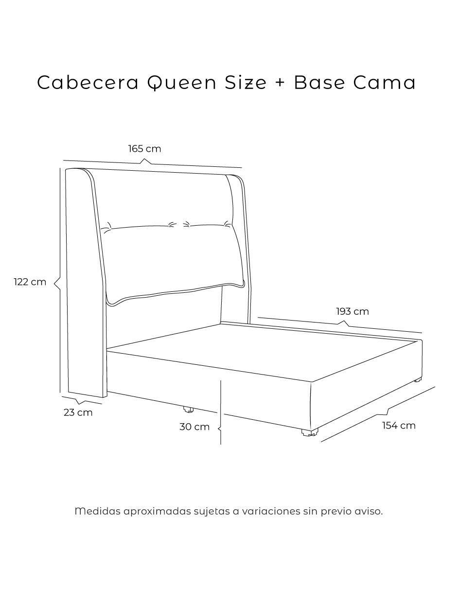 Cama becca base de madera y tela 4