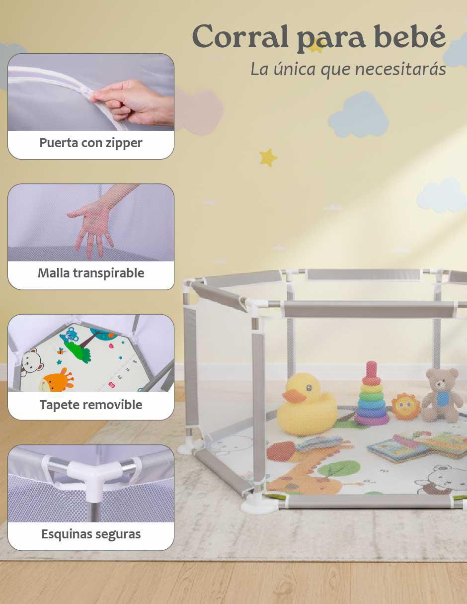Corral para bebé 8