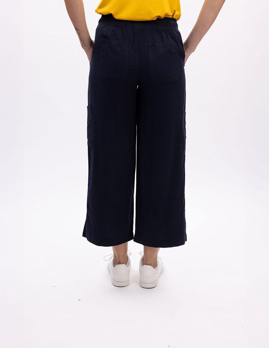 Pantalón capri regular para mujer
