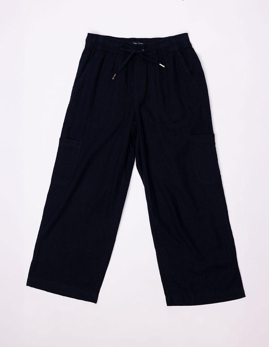 Pantalón capri regular para mujer